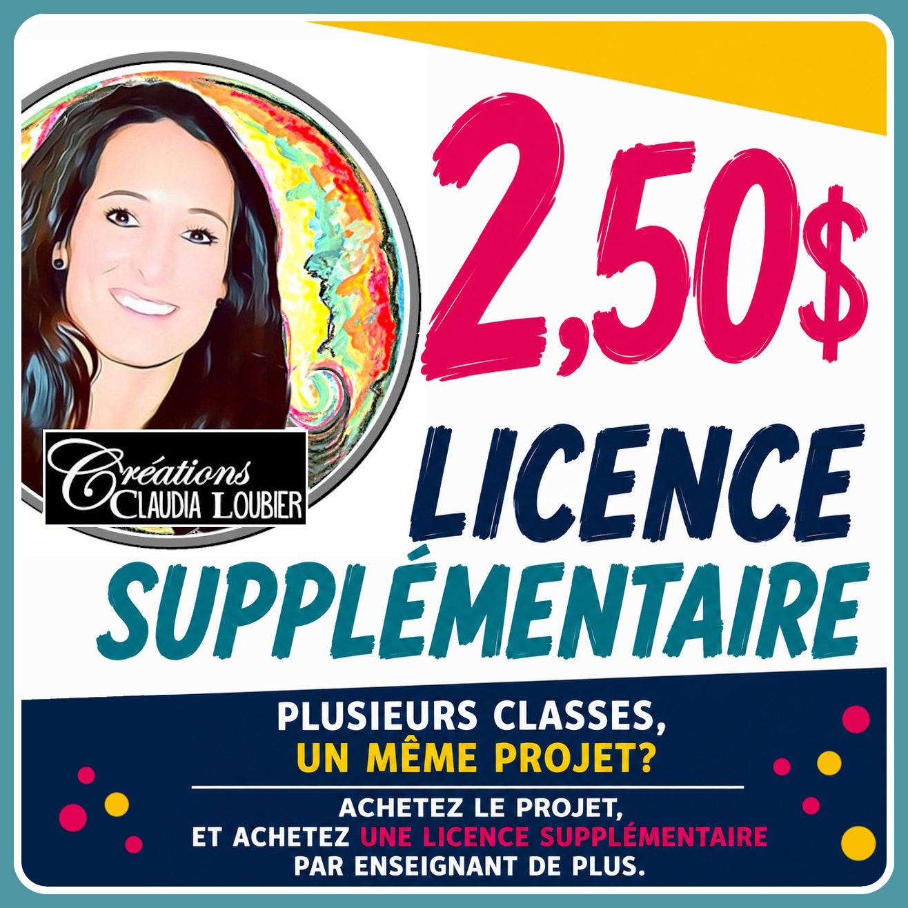 Licence supplémentaire – Projet d’arts plastiques