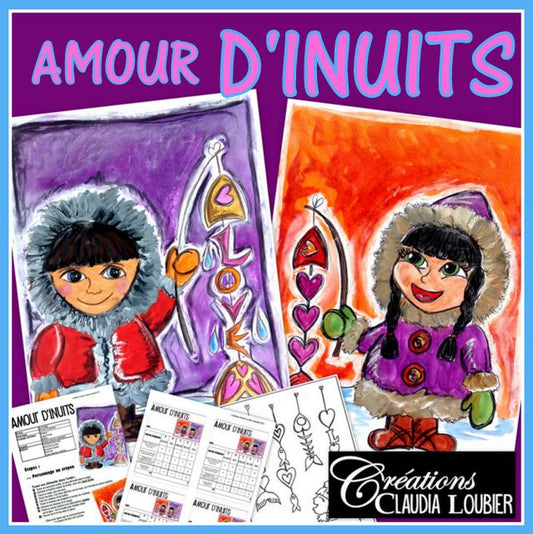 St-Valentin: Amour d'inuits, Arts plastiques