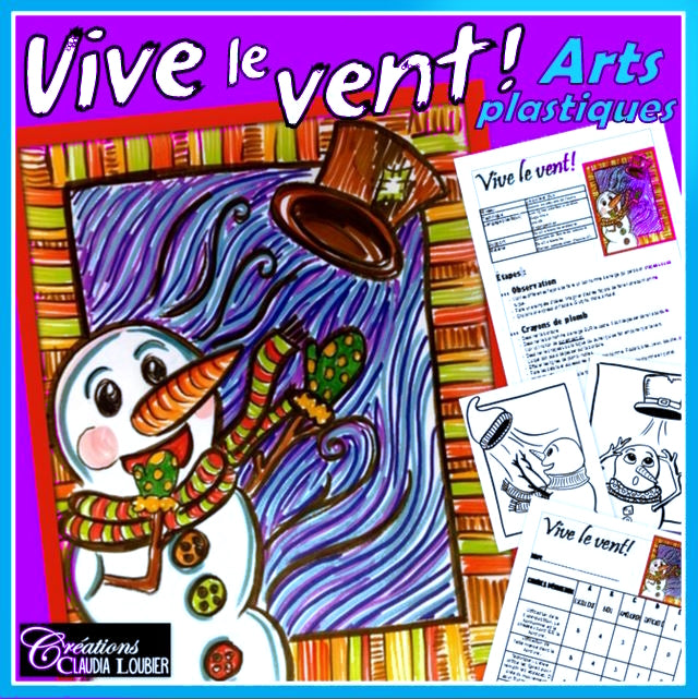 Vive le vent ! Arts plastiques - Hiver