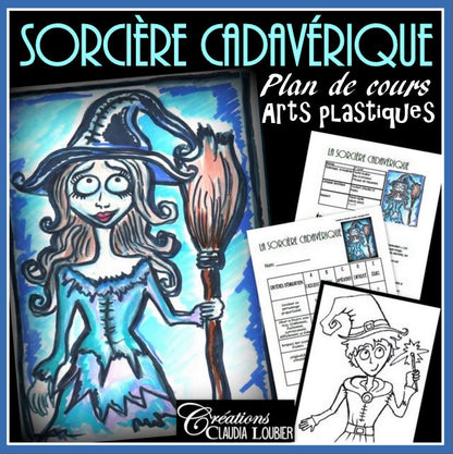 Halloween: Sorcière cadavérique