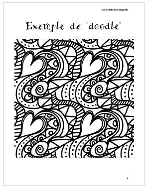 Art du Doodle : dessin, arts plastiques