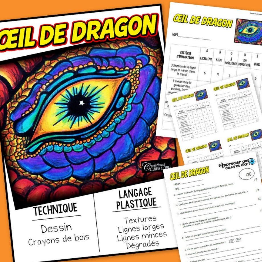 Oeil de dragon : Arts plastiques