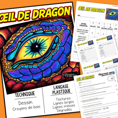 Oeil de dragon : Arts plastiques