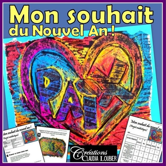Mon souhait du Nouvel An - Médiatique - Arts plastiques