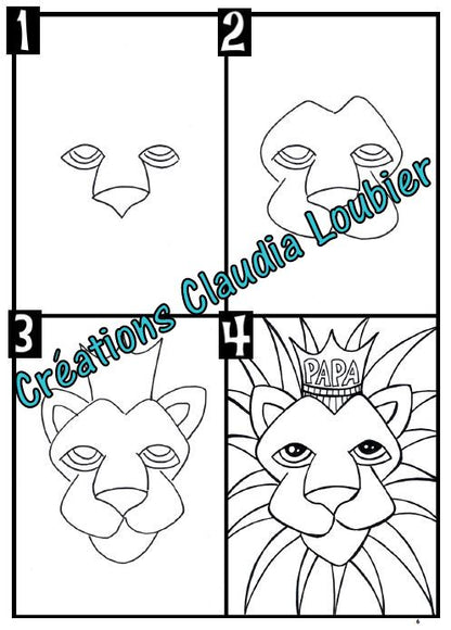 Le roi des papas ! Arts plastiques - Fête des Pères