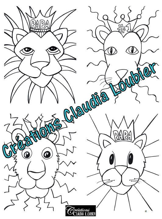 Le roi des papas ! Arts plastiques - Fête des Pères