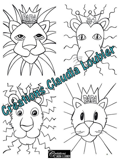 Le roi des papas ! Arts plastiques - Fête des Pères