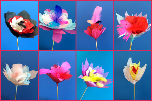 Une fleur pour la fête des Mères - 3D - Arts plastique